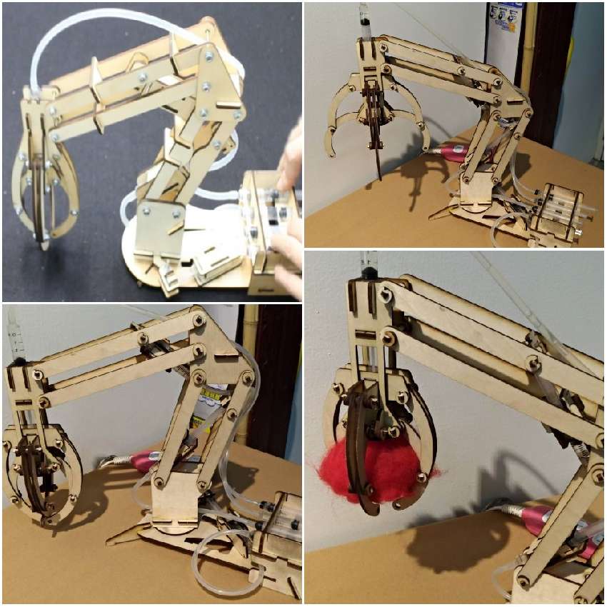 液压爪 diy体验