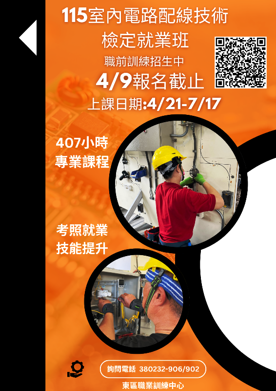 115年度東區職業訓