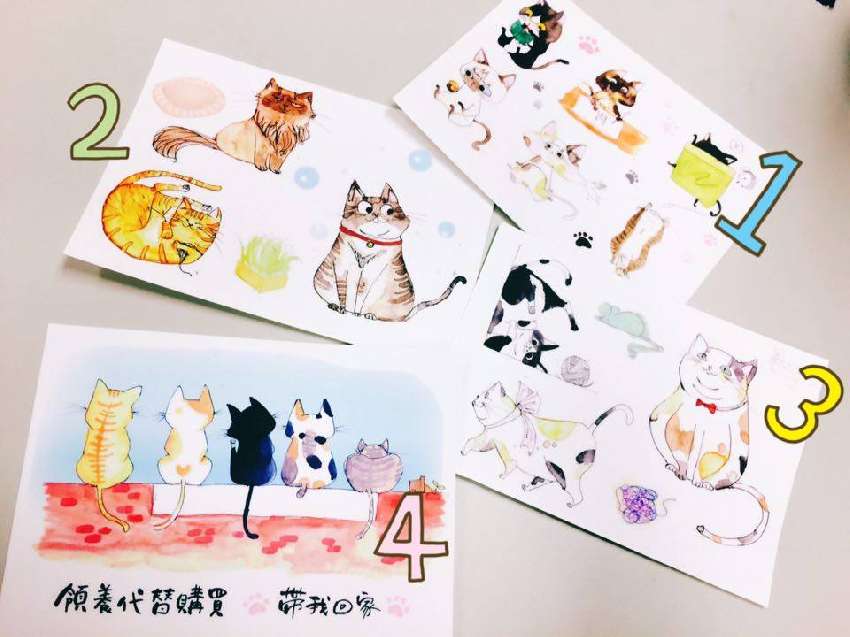 【貓貓公益】貼紙預購