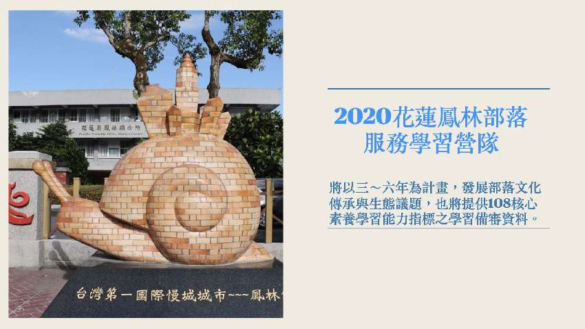 2020暑假花蓮鳳林
