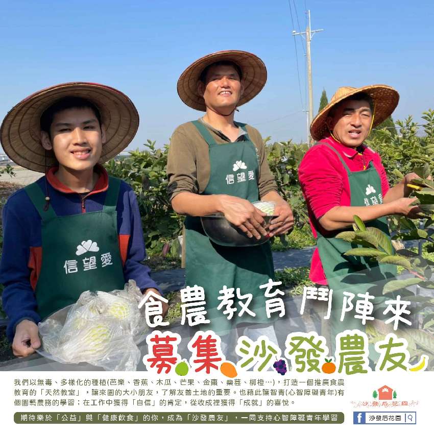 【沙發農友】募集中～