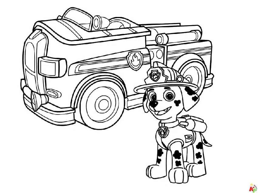 free printable paw patrol coloring pages