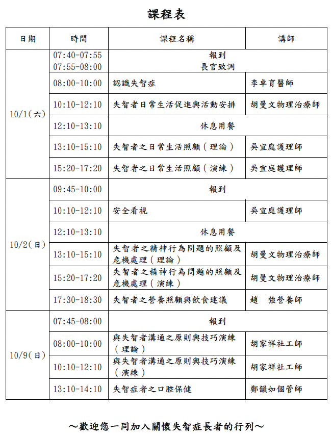 111年台北馬偕失智