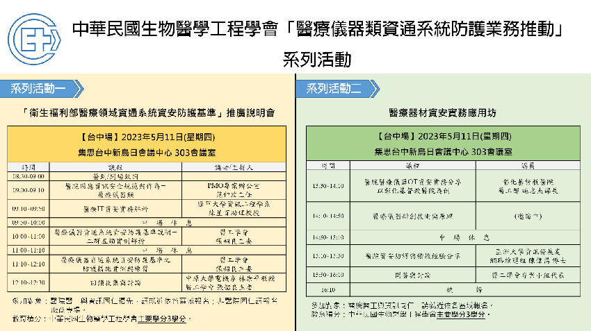 [5月11日台中場]