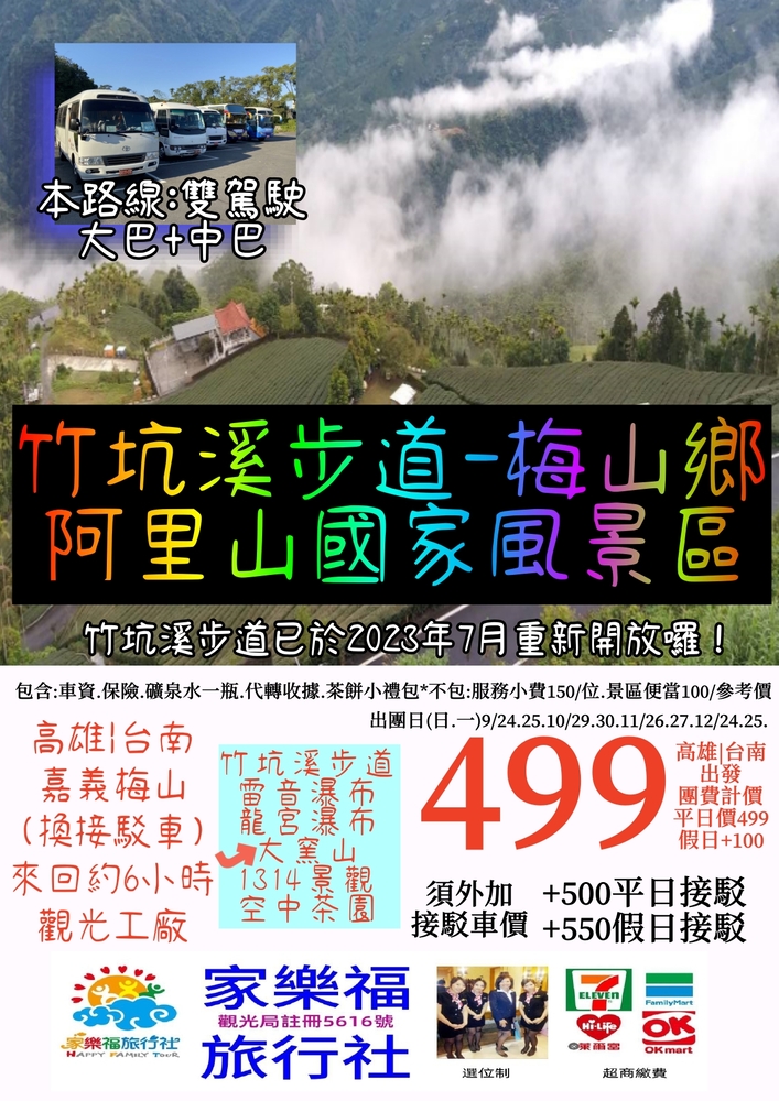 家樂福旅遊 高雄台南