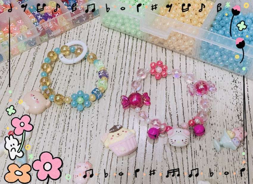 [生活] 板橋大遠百-閃閃串珠DIY