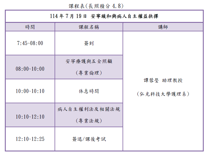 7/19安寧緩和與病
