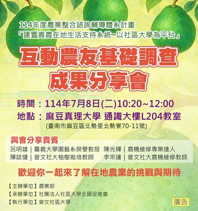 麻豆柚農~互動農友基
