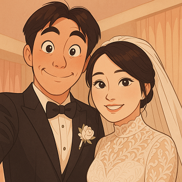 ​鎮成＆韻文 婚禮邀