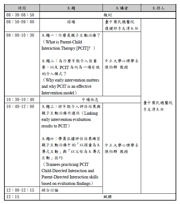 臺中榮民總醫院 兒童