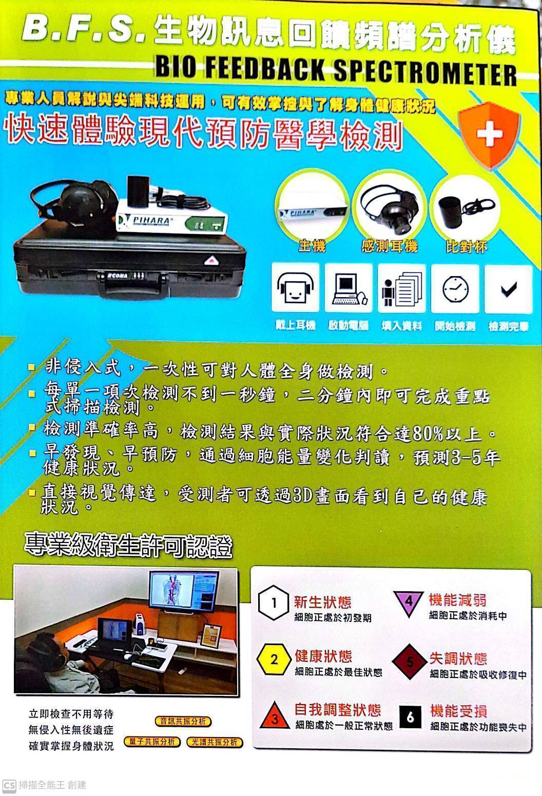 北門健康充電站生物電