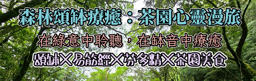 森林頌缽療癒：茶園心