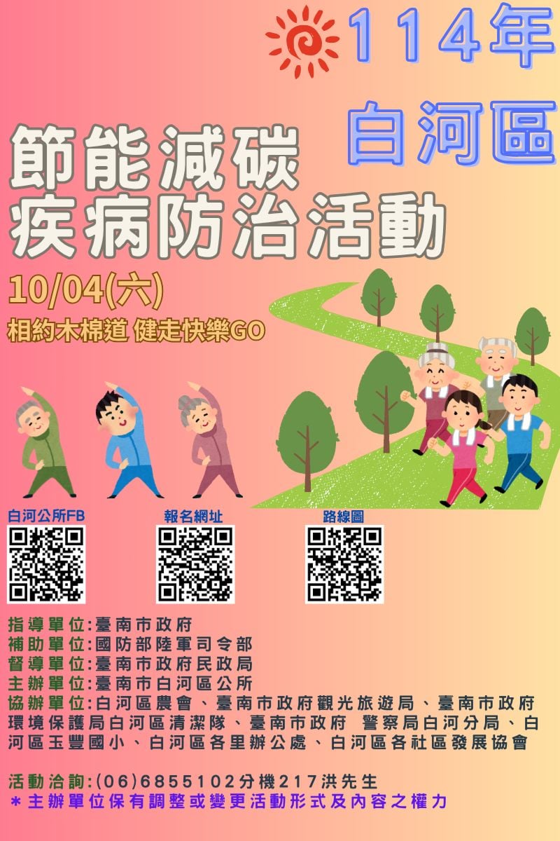114年白河區節能減