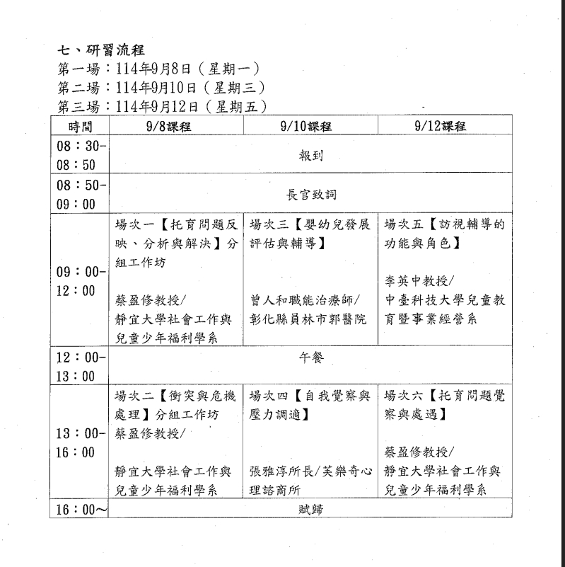 114 年度南區「居