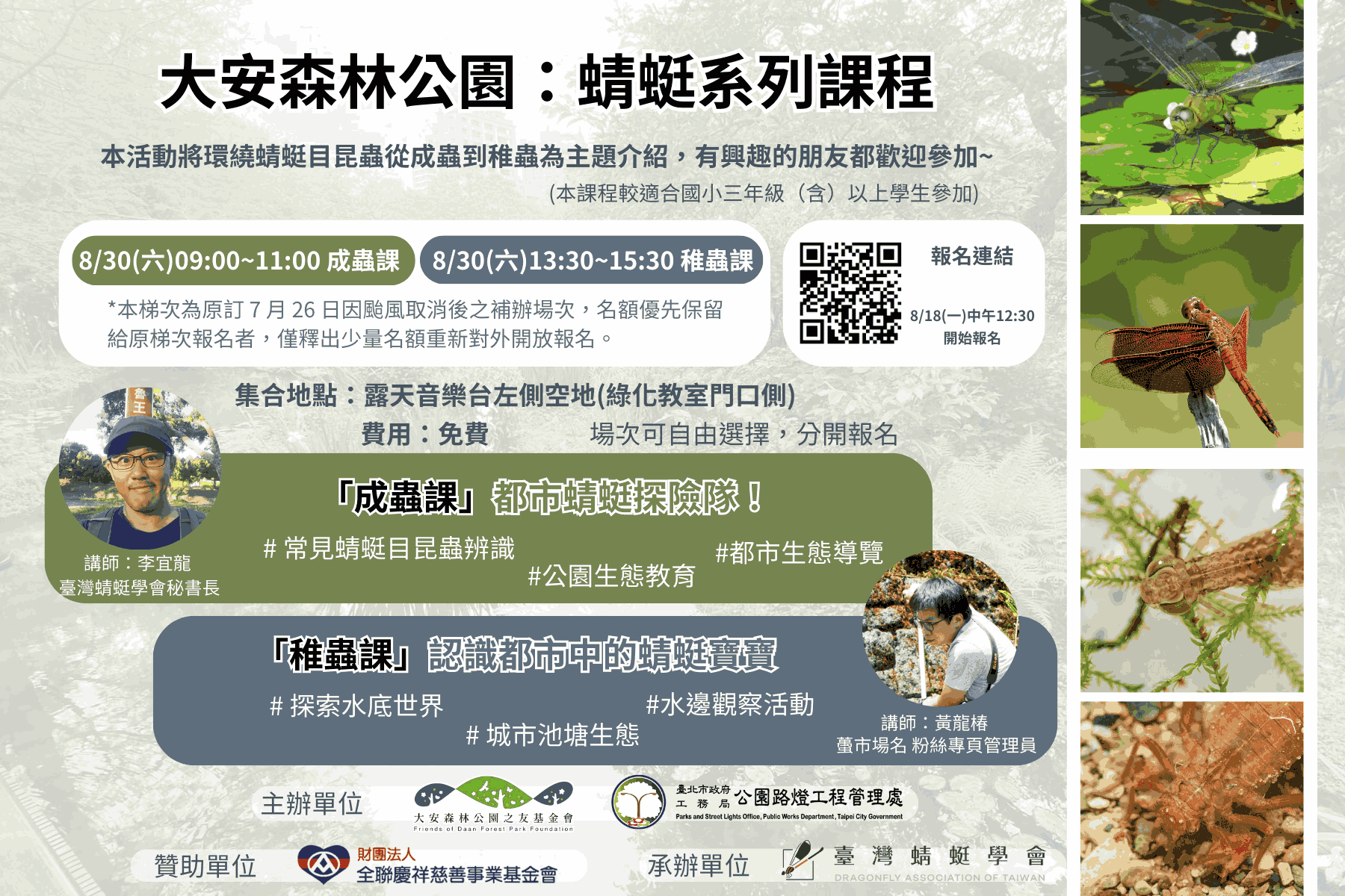 大安森林公園:蜻蜓系