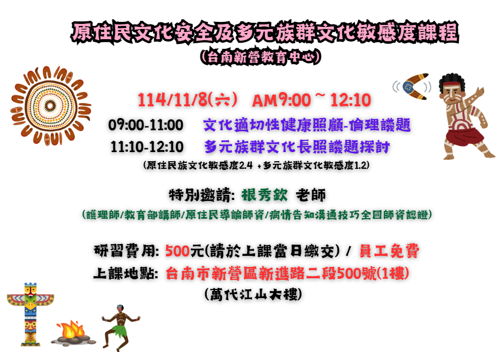【長照充電站】(台南