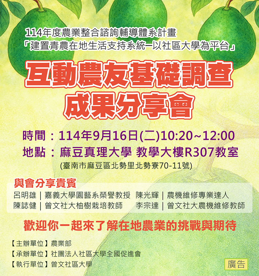 麻豆柚農~互動農友基