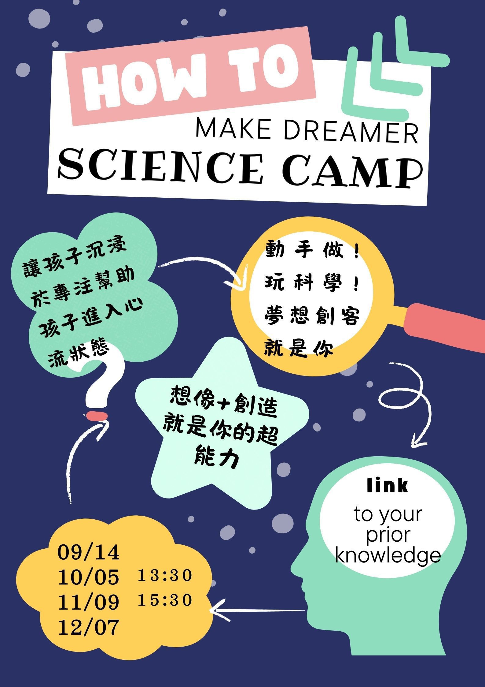 創客夢想家科學營第一