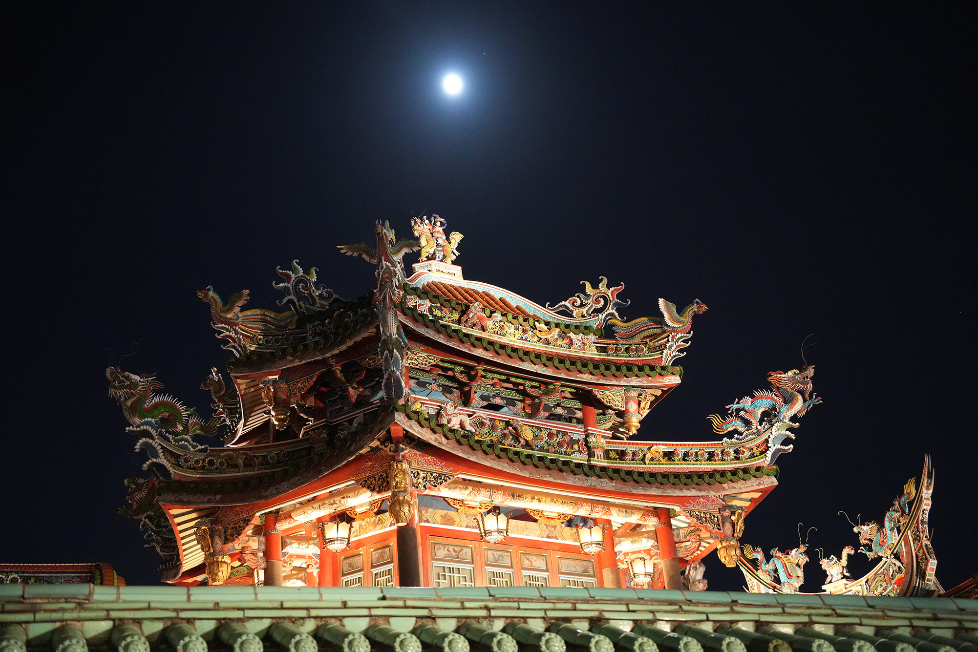 艋舺龍山寺-明月映艋