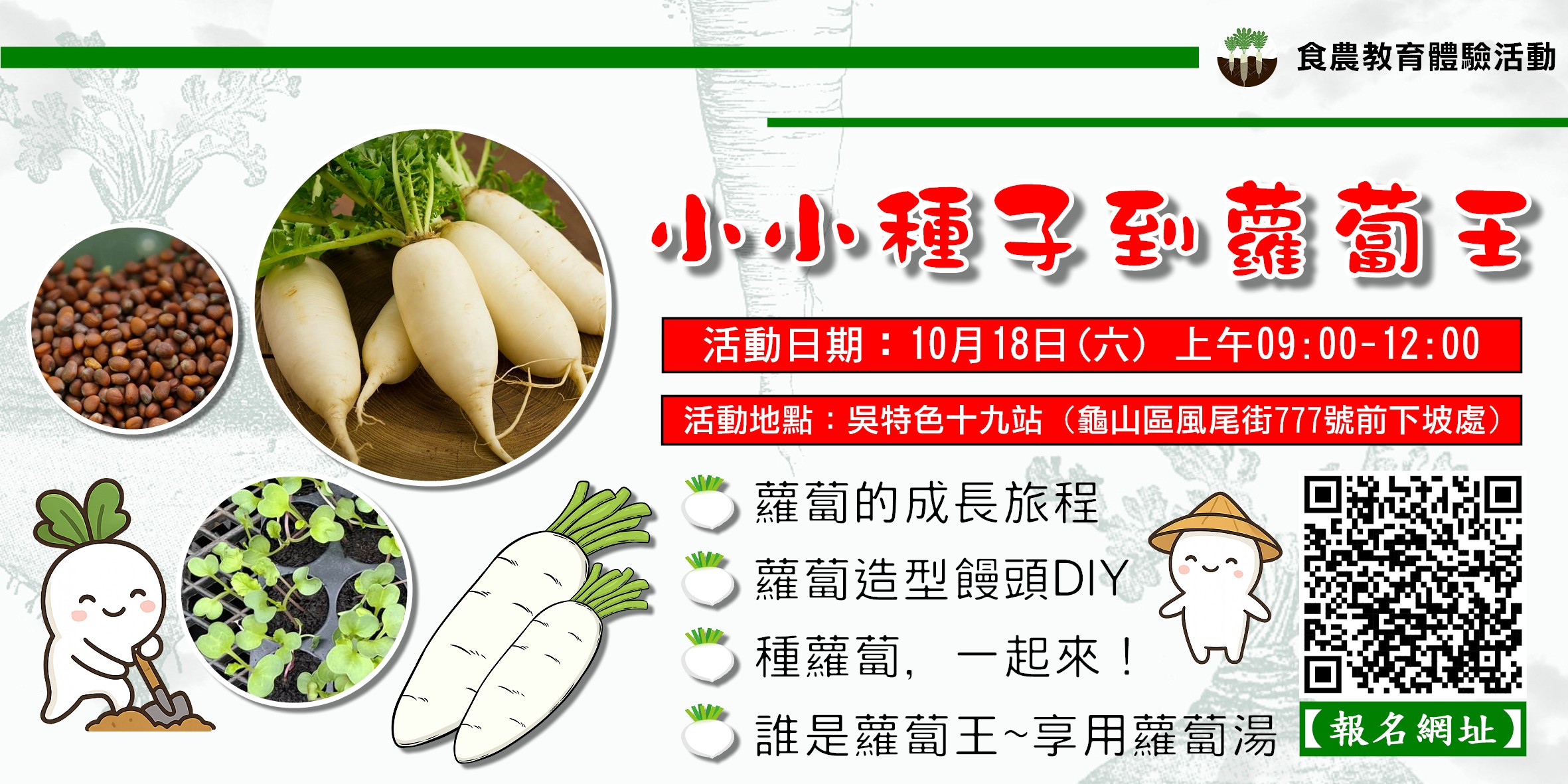 小小種子到蘿蔔王