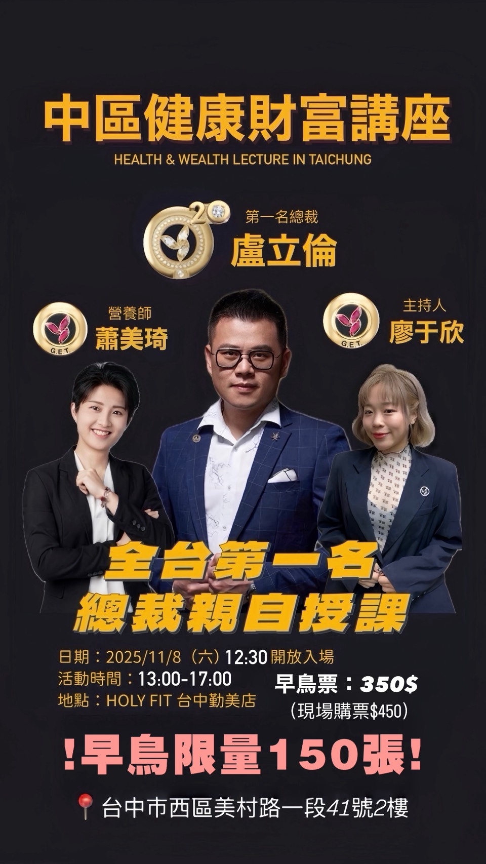 11/8 中區健康財