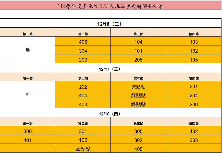 114學年度 多元文