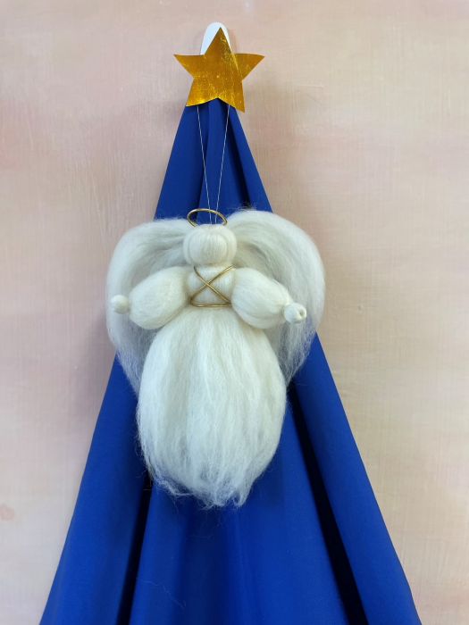 冬季羊毛天使手作課