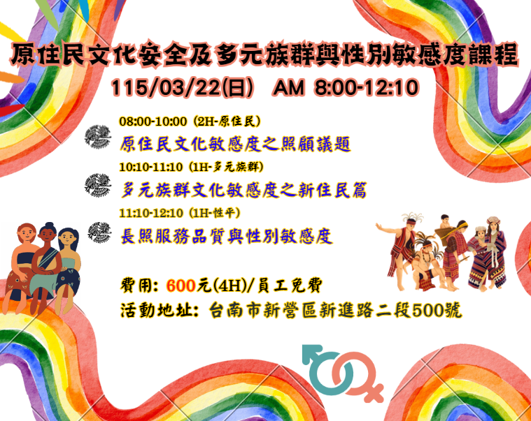 【長照充電站】(台南