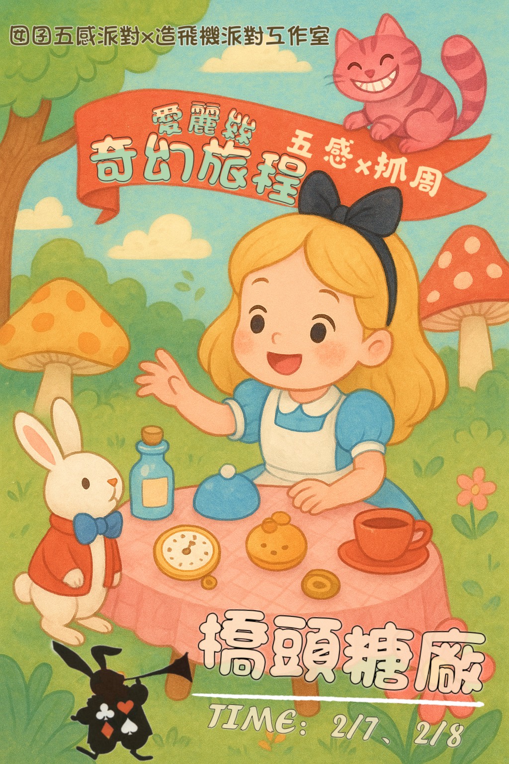 橋頭糖廠｜愛麗絲奇幻