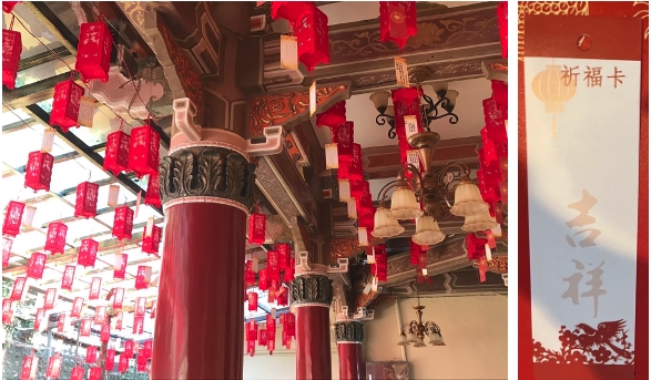 鳳山寺春節祈福燈籠
