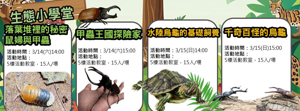 【桃園遠百】昆蟲生態