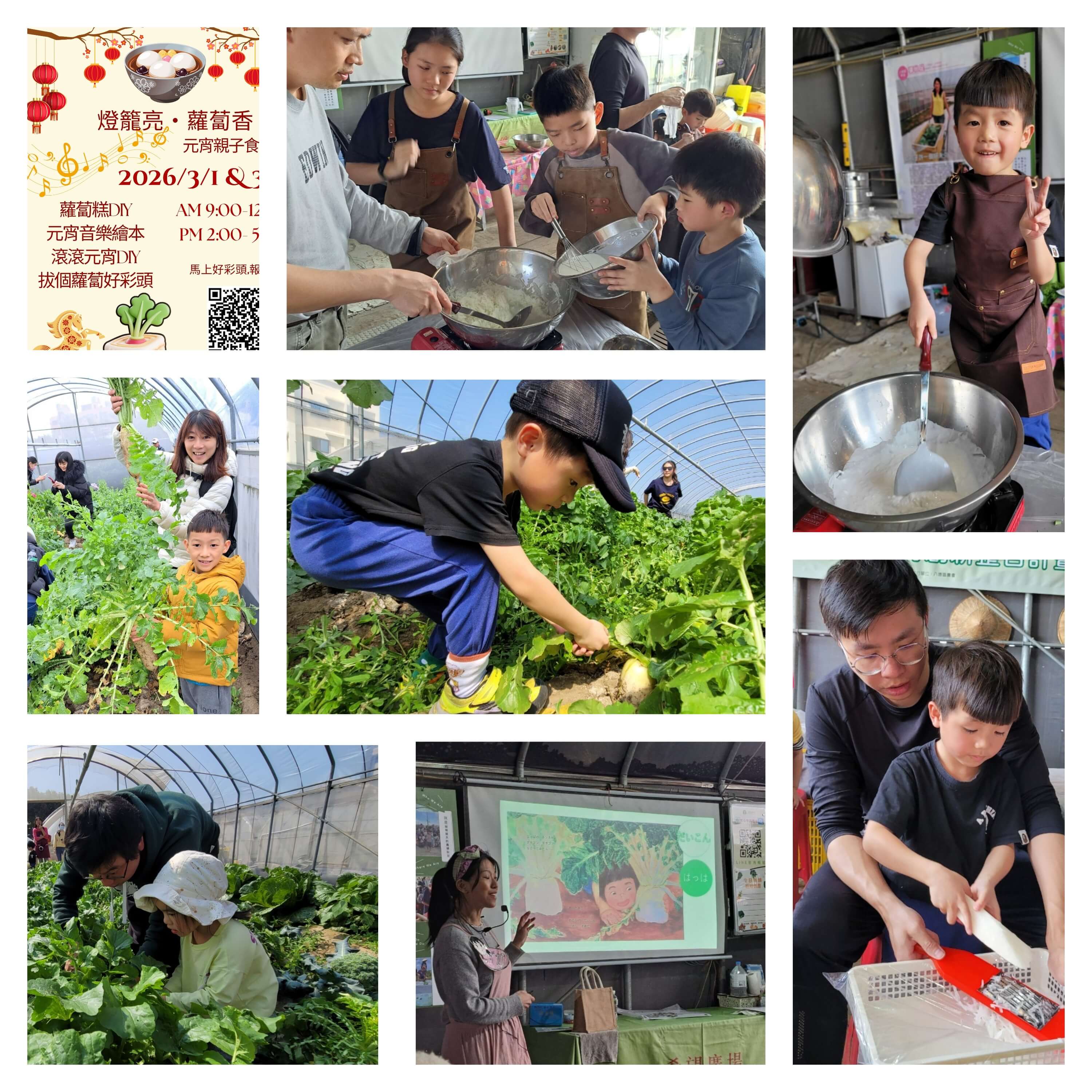 燈籠亮 蘿蔔香-元宵