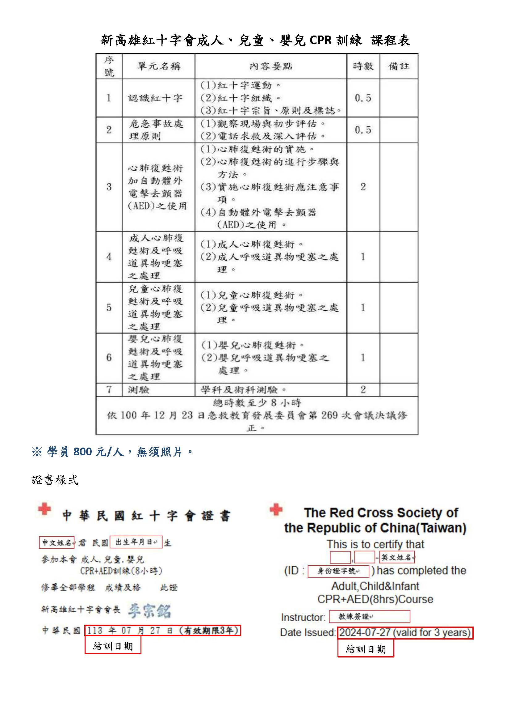 新高雄紅十字會 CP