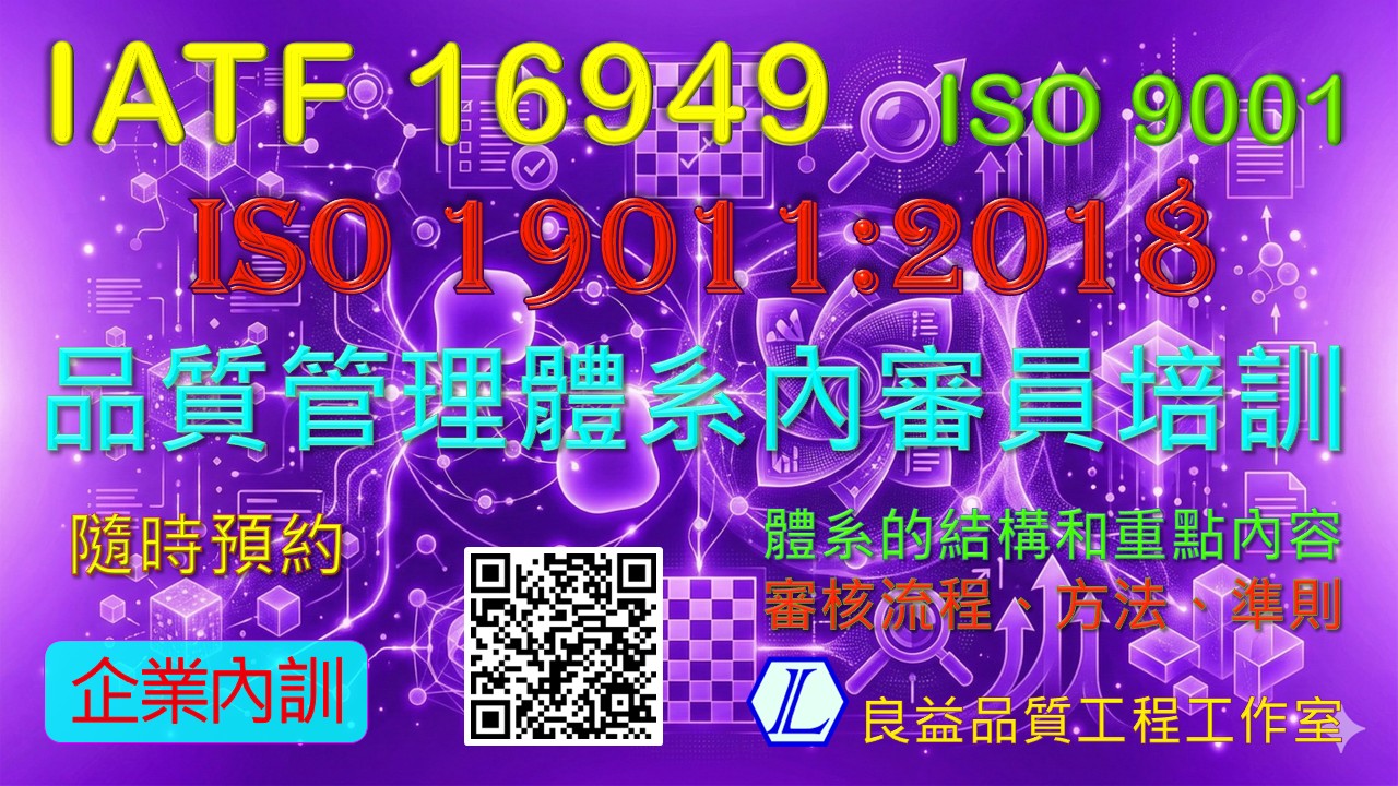 【良益品質工程】IA