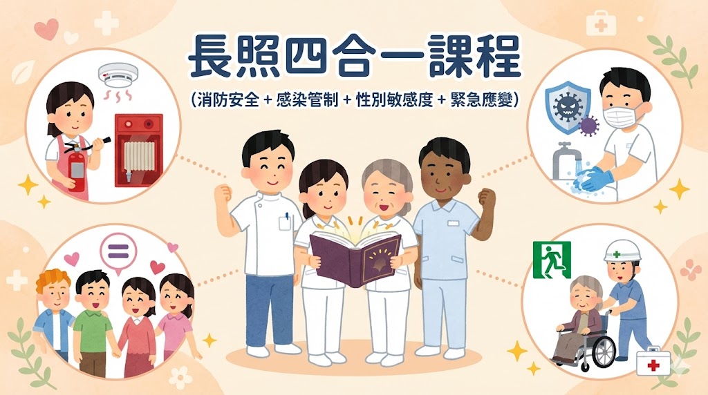 長照四合一課程(消防