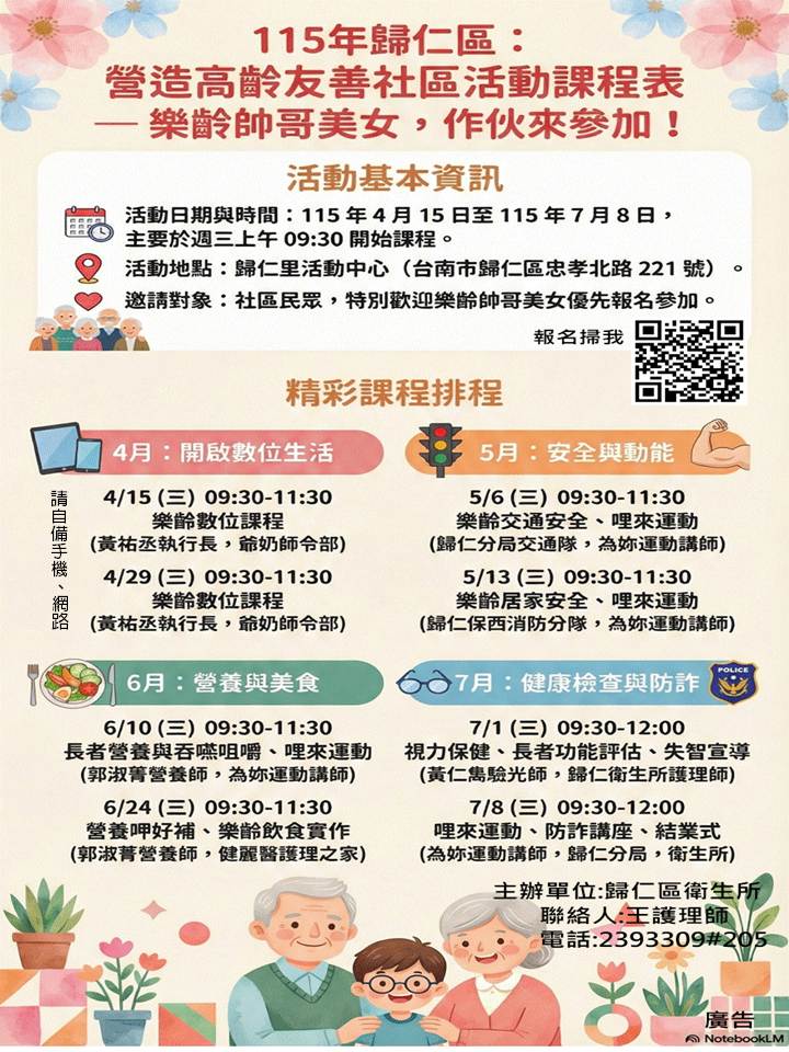 115年歸仁區營造高