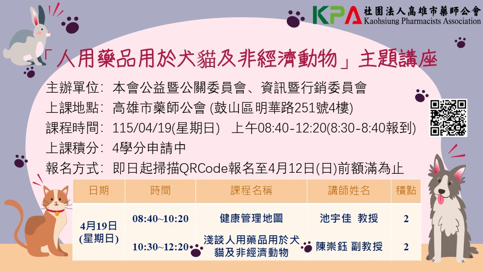 人用藥品用於犬貓及非