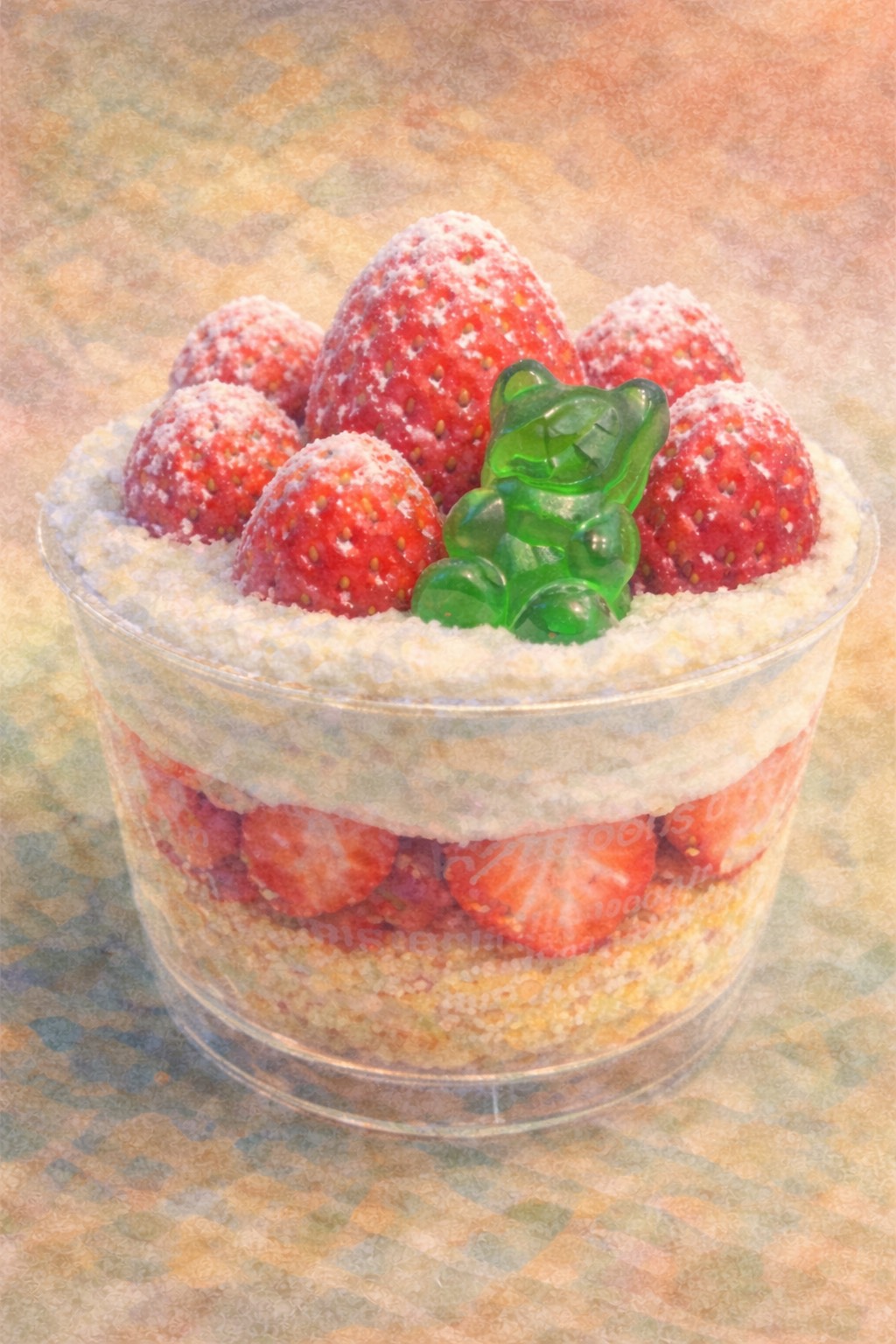 3/7好吃的有機草莓