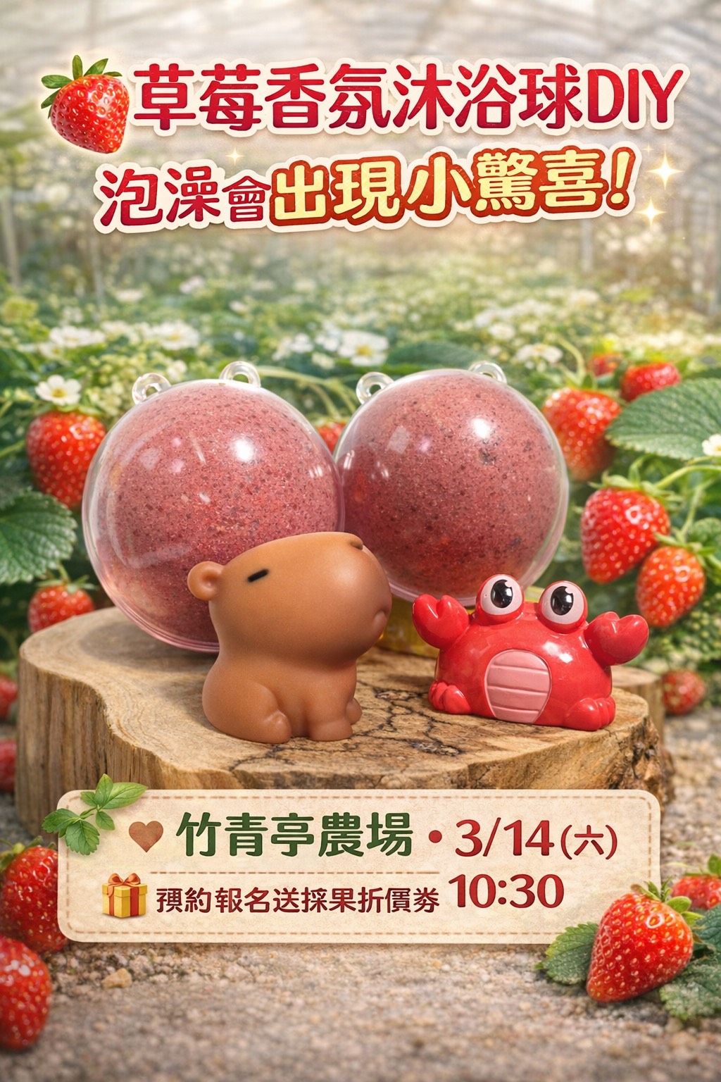 3/14🍓 草莓園限
