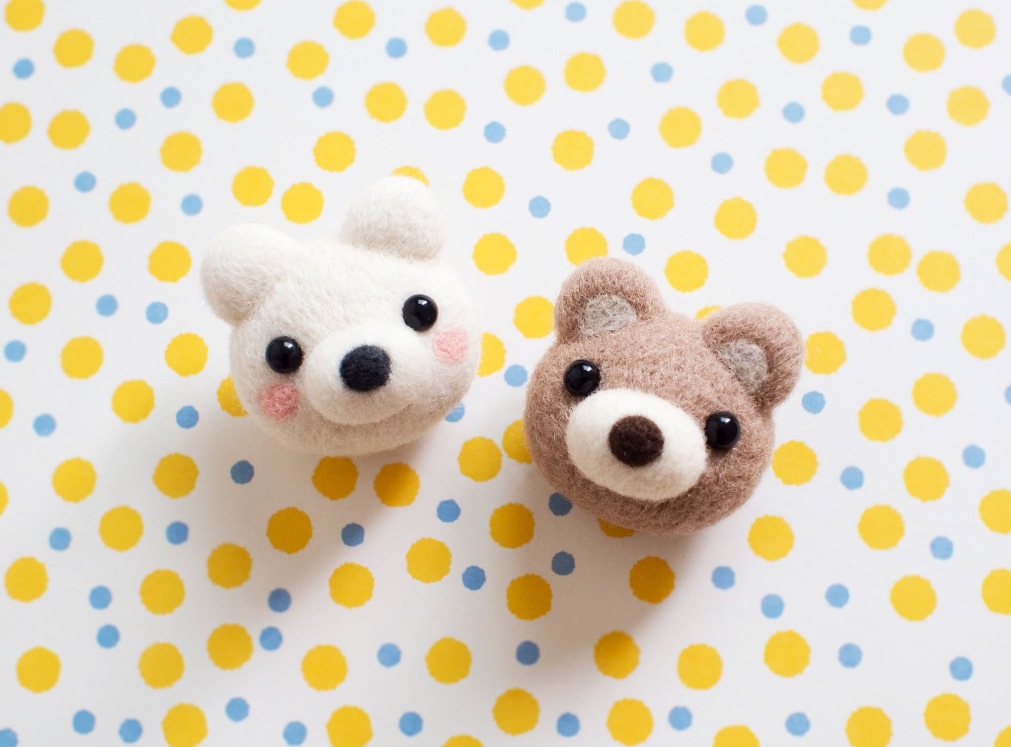 羊毛氈熊熊吊飾