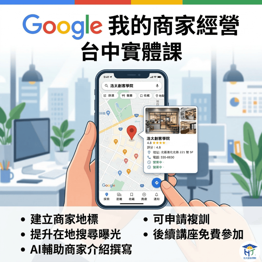 台中課程(即將開課)