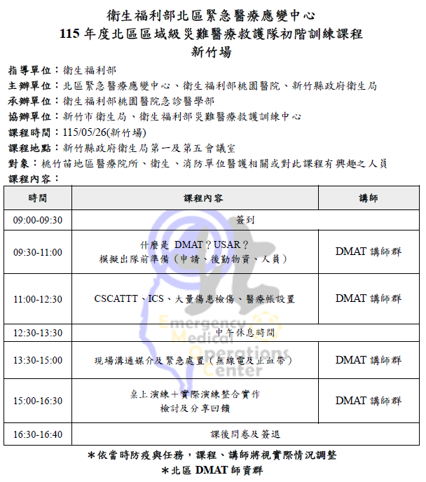 115年度北區區域級