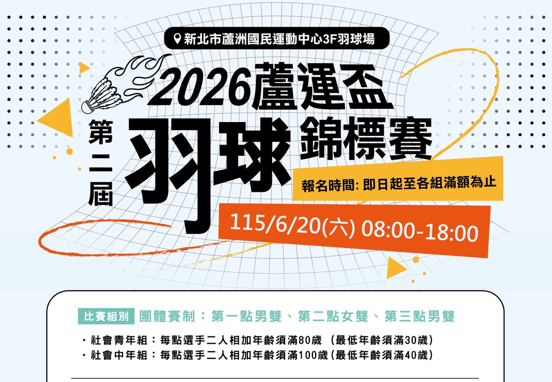 2026 蘆運盃第二