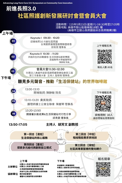 【前進長照3.0社區