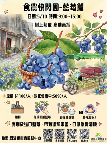 食農快閃團-藍莓篇