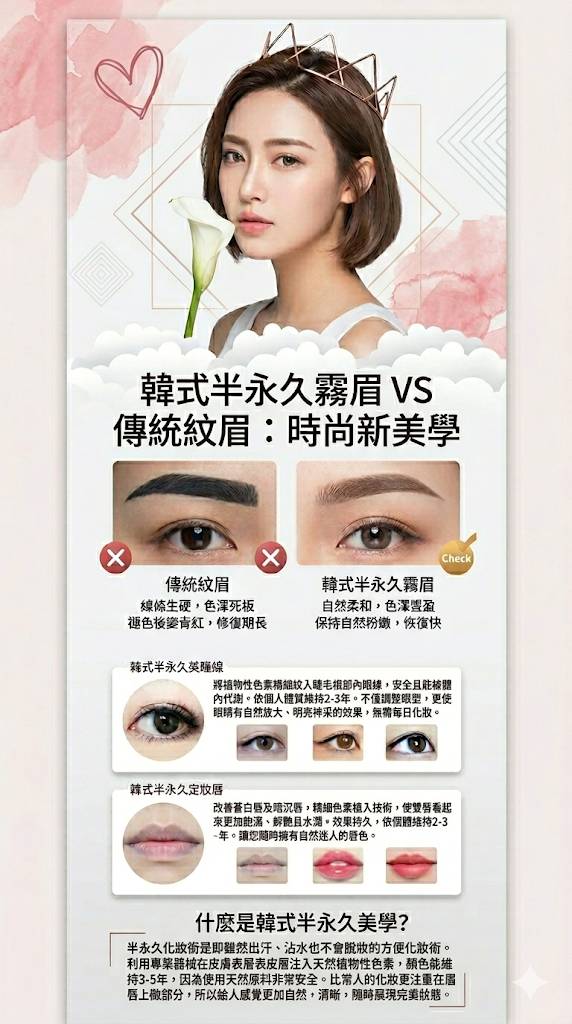 韓式半永久霧眉專修班