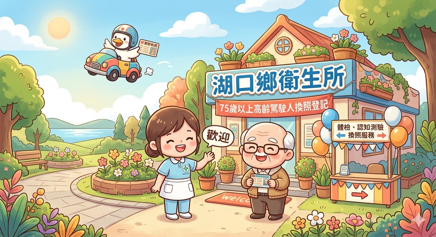 五月份高齡駕駛人換照