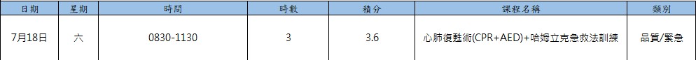 (實體) 0718 