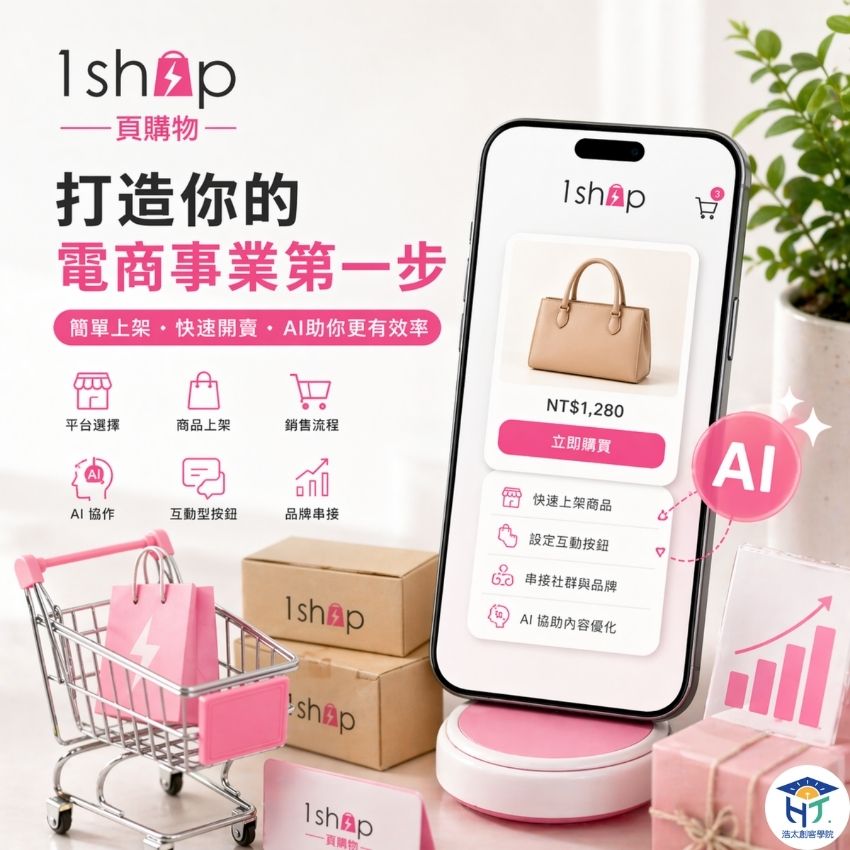 台中課程｜1SHOP