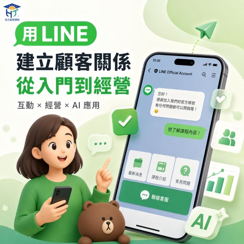 台中課程|LINE